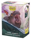 Arcane Tinmen - ATM Dragon Shield - Brushed Art Sleeves - Spirit Animals - The Snortle (100)