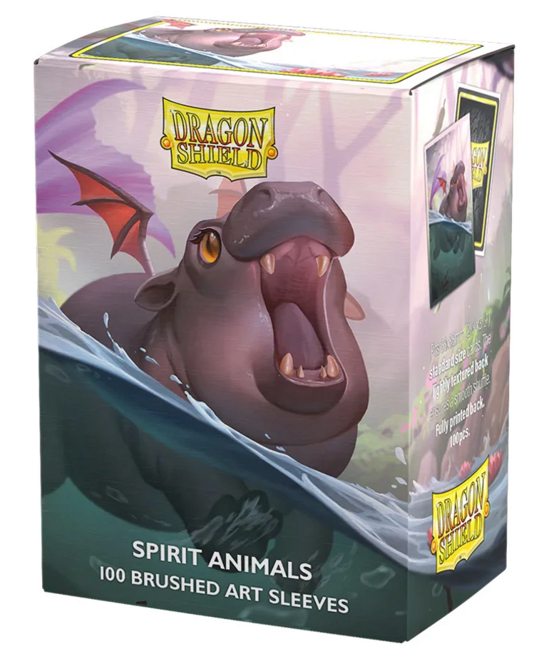 Arcane Tinmen - ATM Dragon Shield - Brushed Art Sleeves - Spirit Animals - The Snortle (100)