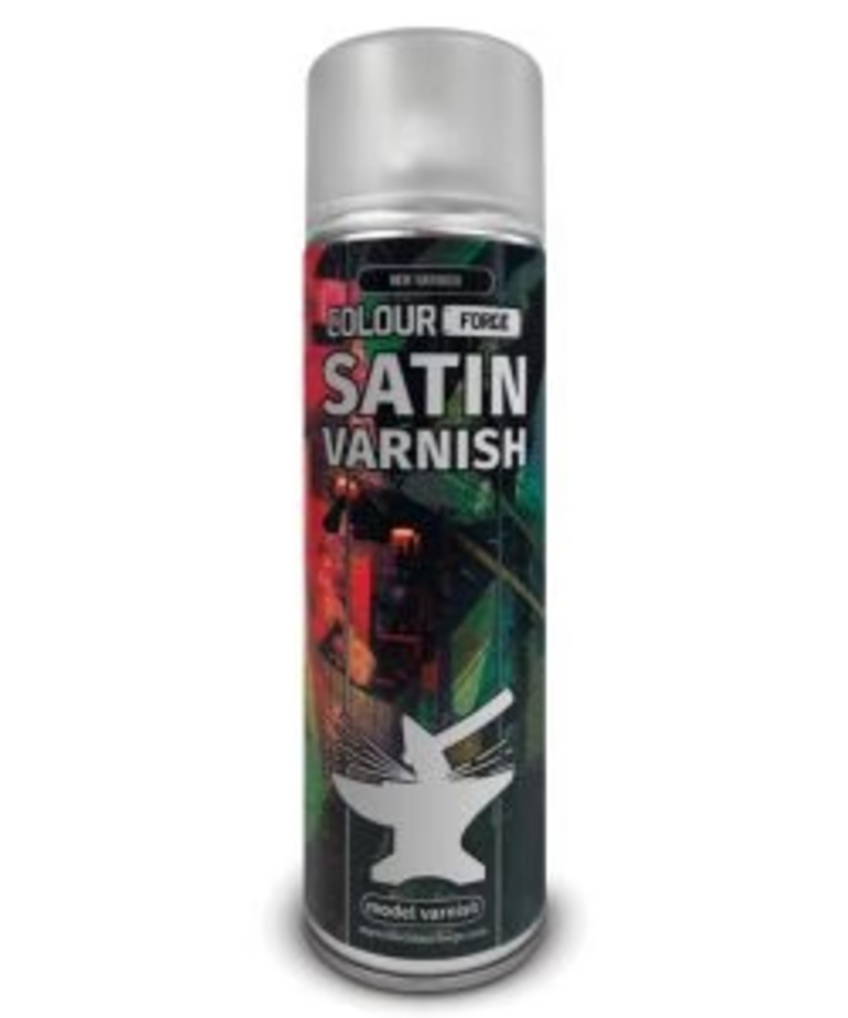 Colour Forge Colour Forge Spray Primer - Satin Varnish (500 ml)