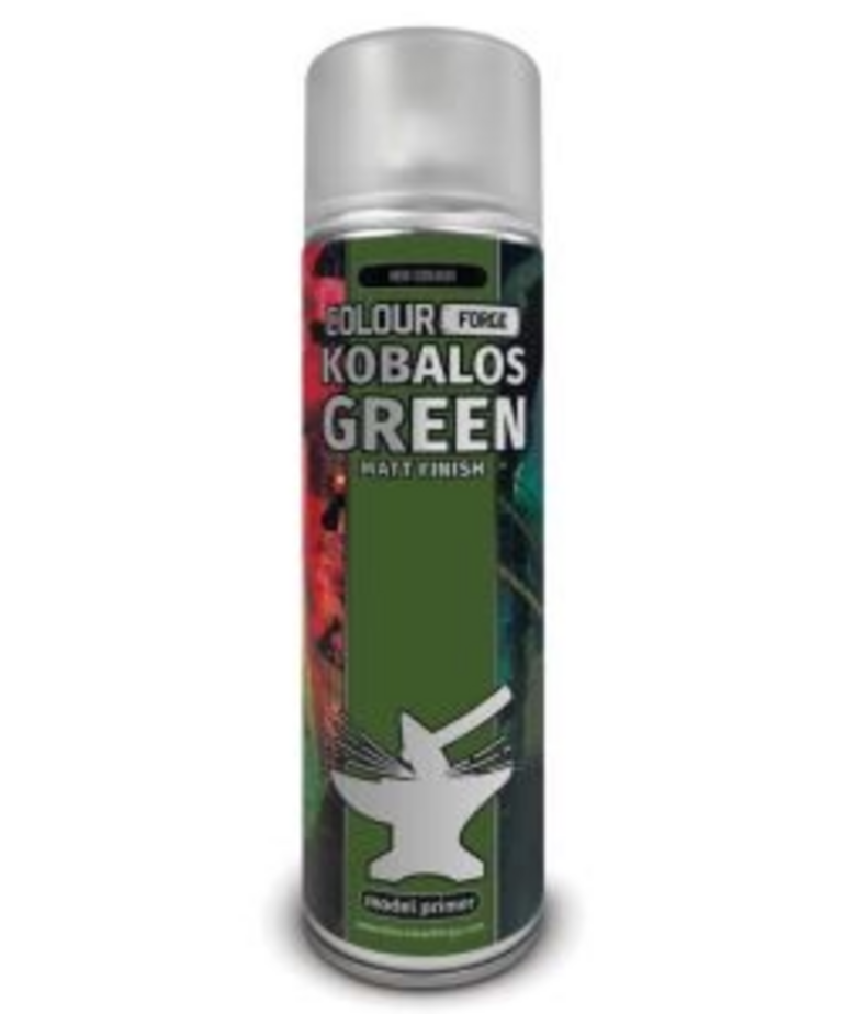 Colour Forge Colour Forge Spray Primer - Kobalos Green (500 ml)