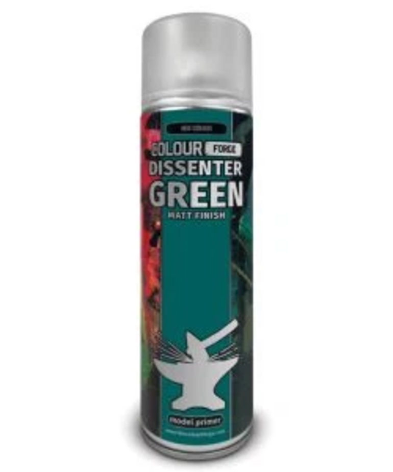Colour Forge Colour Forge Spray Primer - Dissenter Green (500ml)
