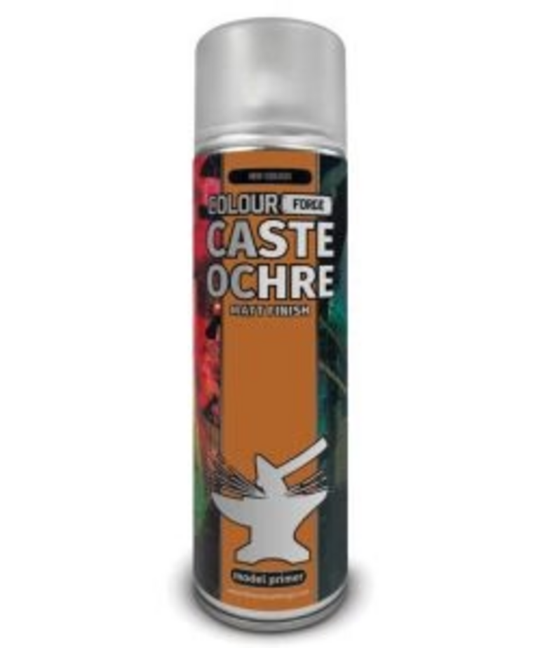 Colour Forge Colour Forge Spray Primer - Caste Ochre (500 ml)