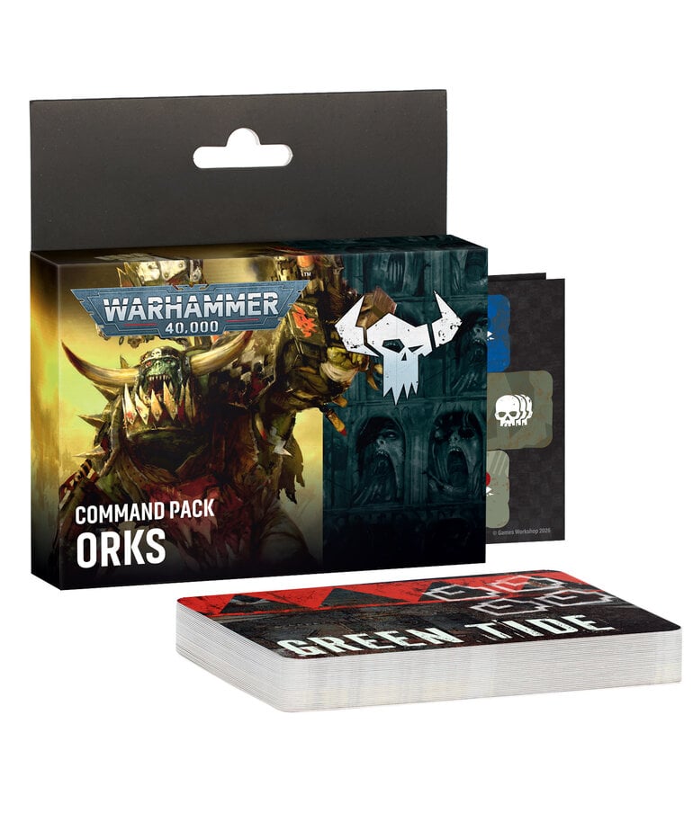 Games Workshop - GAW PRESALE Warhammer 40K - Command Pack - Orks 09/05/2026