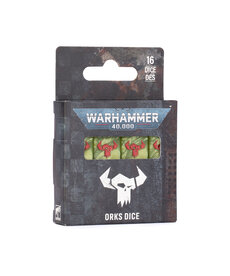 Games Workshop - GAW Orks Dice PRESALE 09/05/2026