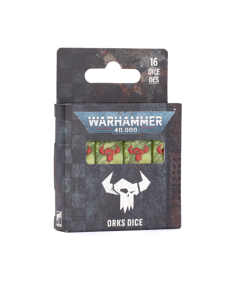 Games Workshop - GAW Warhammer 40K - Orks Dice