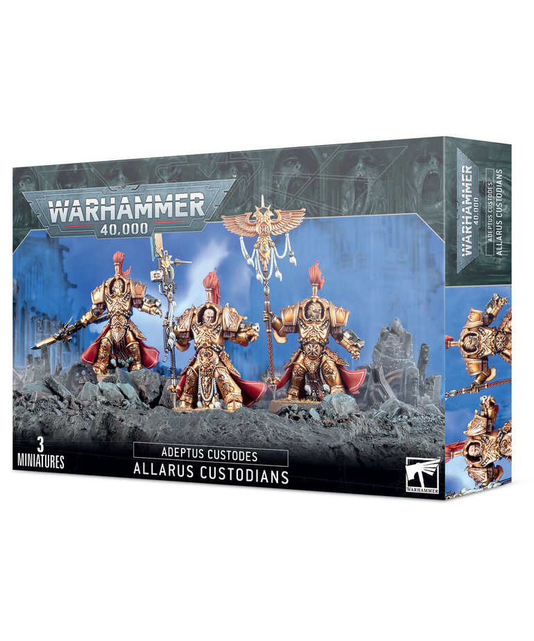 Games Workshop - GAW Warhammer 40K - Adeptus Custodes - Allarus Custodians