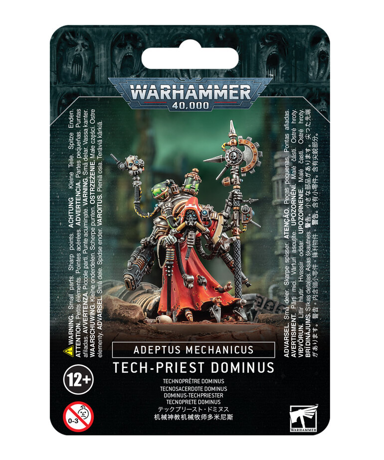 Games Workshop - GAW Warhammer 40K - Adeptus Mechanicus - Tech-Priest Dominus
