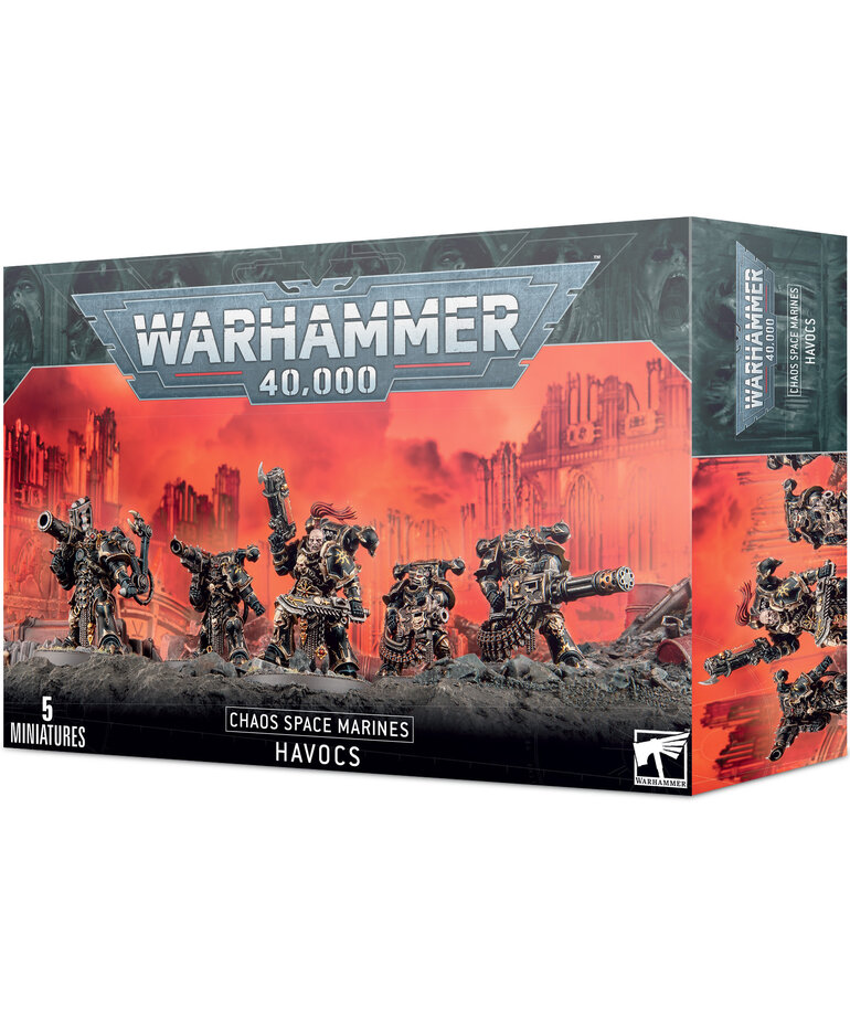 Games Workshop - GAW Warhammer 40K - Chaos Space Marines - Havocs