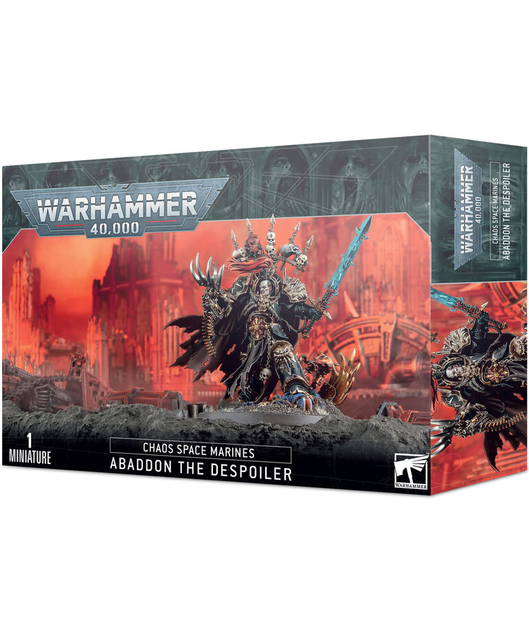 Games Workshop - GAW Warhammer 40K - Chaos Space Marines - Abaddon the Despoiler