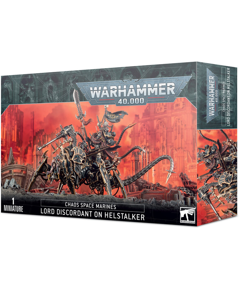 Games Workshop - GAW Warhammer 40K - Chaos Space Marines - Lord Discordant on Helstalker