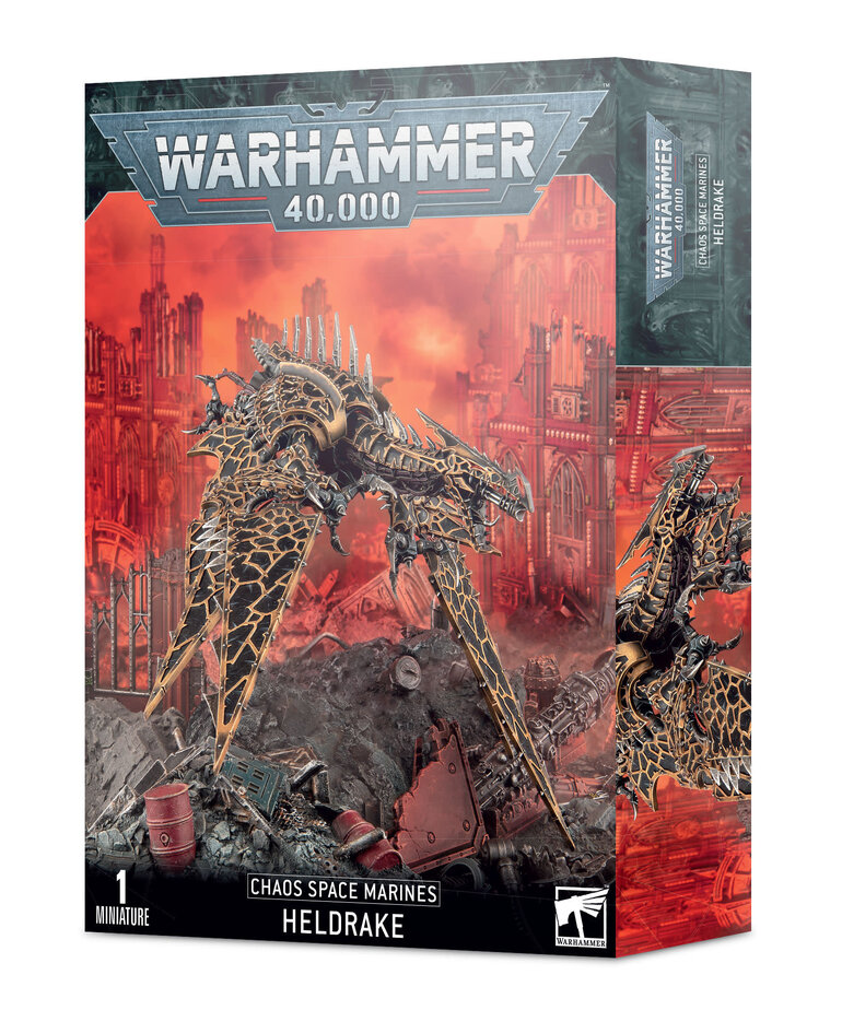 Games Workshop - GAW Warhammer 40K - Chaos Space Marines - Heldrake