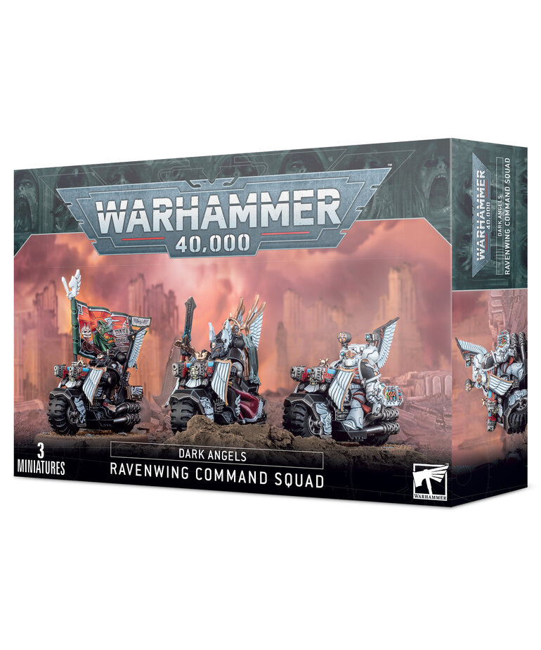 Games Workshop - GAW Warhammer 40K - Dark Angels - Ravenwing Command Squad