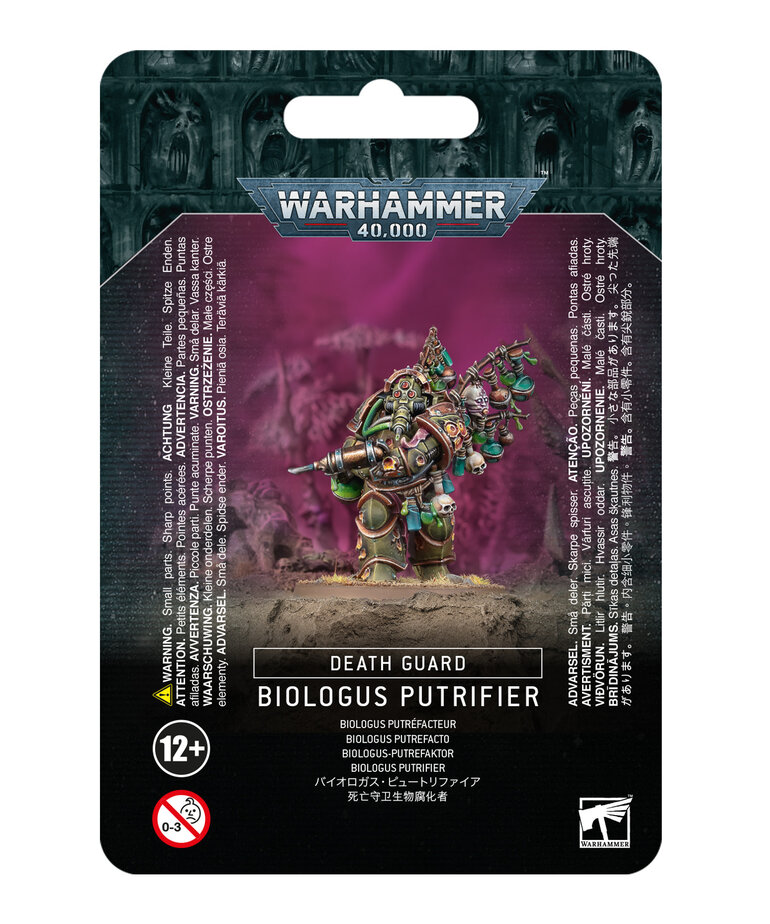 Games Workshop - GAW Warhammer 40K - Death Guard - Biologus Putrifier