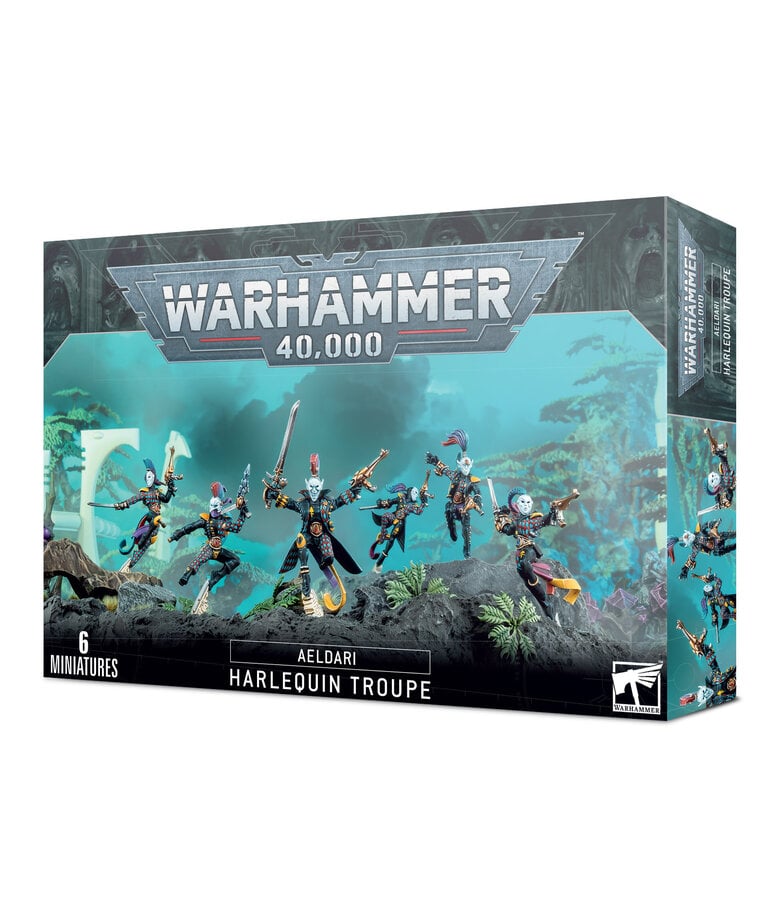 Games Workshop - GAW Warhammer 40K - Aeldari - Harlequin Troupe