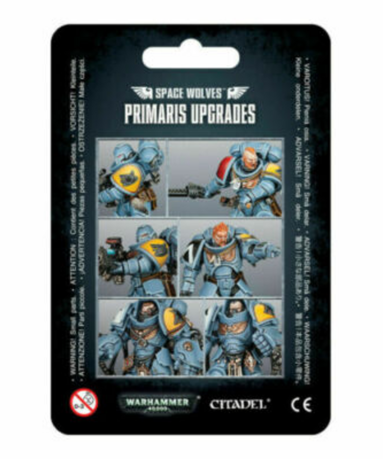 Games Workshop - GAW Warhammer 40K - Space Wolves - Primaris Upgrades