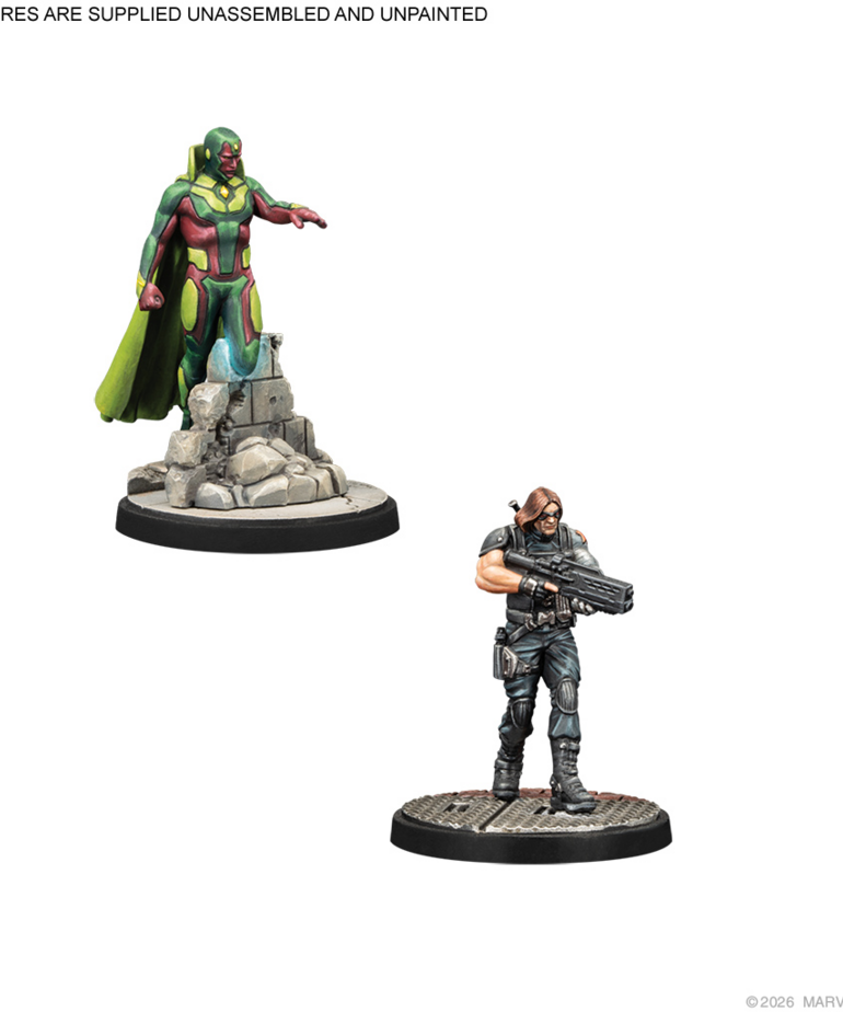 Atomic Mass Games - AMG PRESALE Marvel: Crisis Protocol - Avengers Brains & Brawn Character Pack 10/09/2026