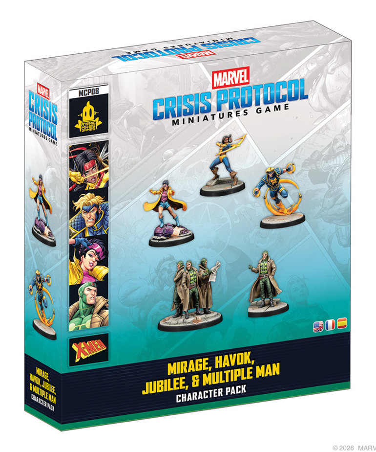 Atomic Mass Games - AMG PRESALE Marvel: Crisis Protocol - Mirage, Havok, Jubilee & Multiple Man Character Pack 10/30/2026