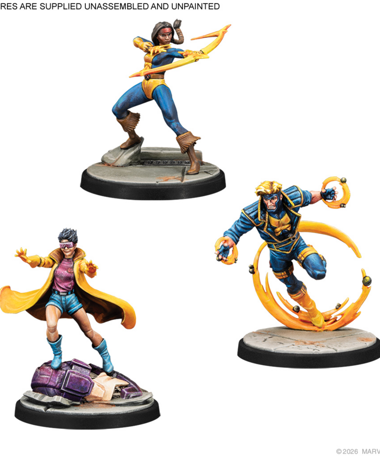 Atomic Mass Games - AMG PRESALE Marvel: Crisis Protocol - Mirage, Havok, Jubilee & Multiple Man Character Pack 10/30/2026