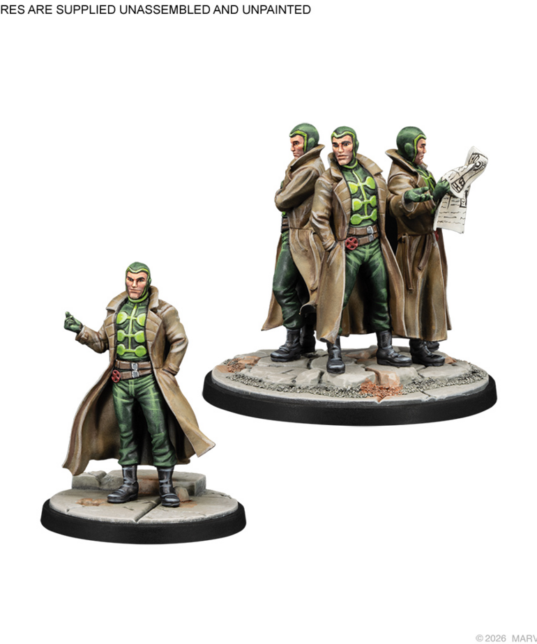 Atomic Mass Games - AMG PRESALE Marvel: Crisis Protocol - Mirage, Havok, Jubilee & Multiple Man Character Pack 10/30/2026
