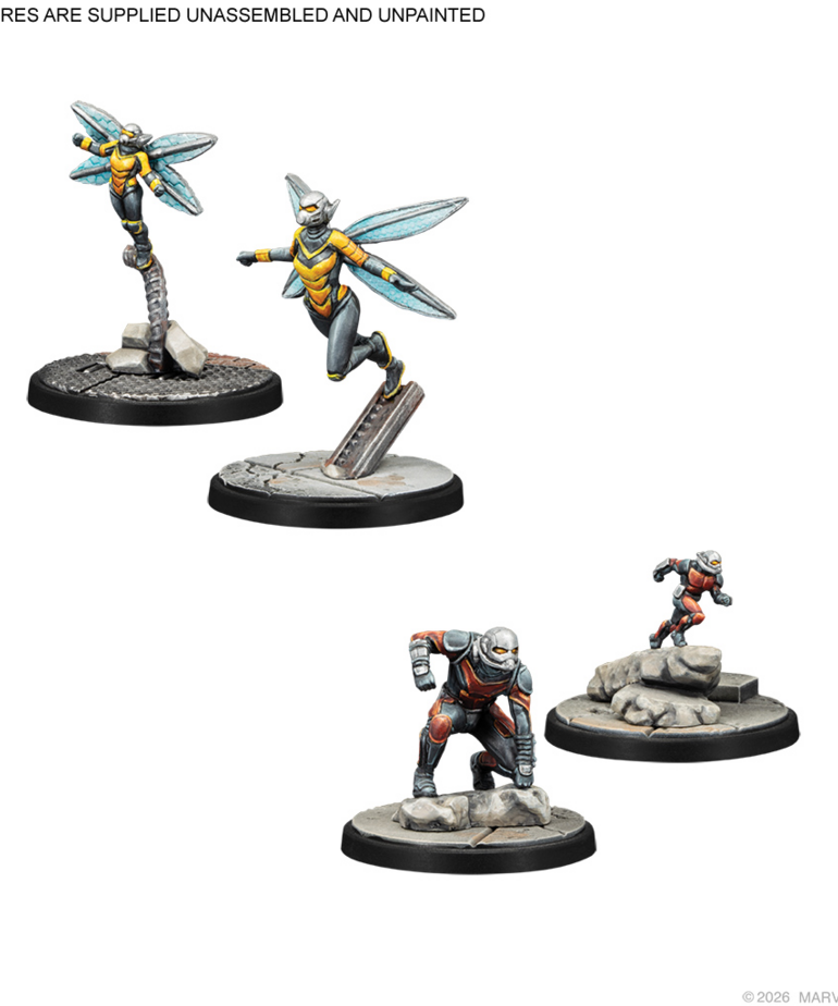 Atomic Mass Games - AMG PRESALE Marvel: Crisis Protcol - Captain America & The Avengers Character Pack 10/23/2026
