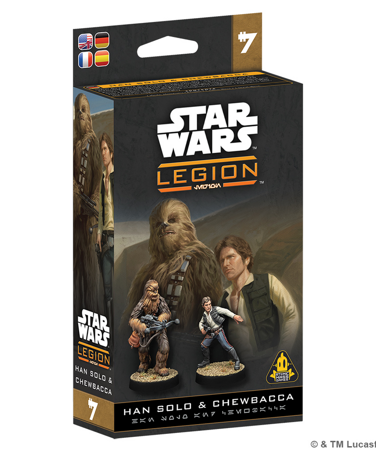 Atomic Mass Games - AMG PRESALE Star Wars: Legion - Scoundrel Han & Chewie 10/16/2026