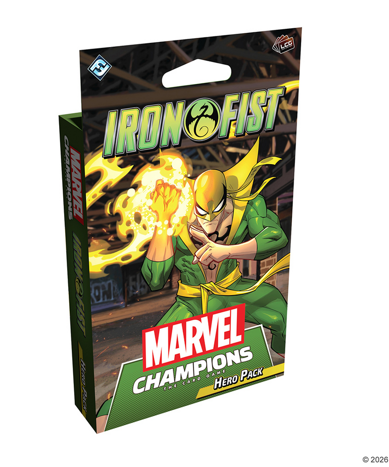 Fantasy Flight Games - FFG PRESALE Marvel Champions: The Card Game - Iron Fist Hero Pack 11/20/2026