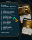 Malediction Malediction - Seeker Deck - Griza, Lingering Wound
