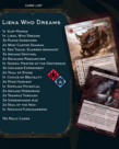 Malediction Malediction - Seeker Deck - Liena, Who Dreams