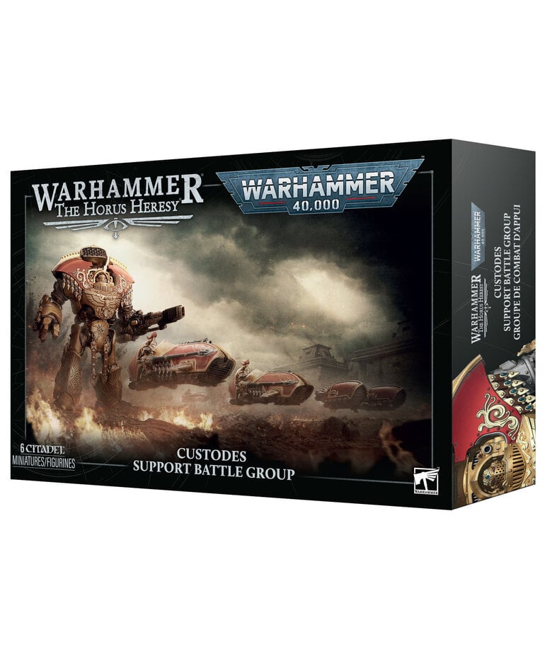 Games Workshop - GAW PRESALE Warhammer: The Horus Heresy - Custodes - Support Battle Group 09/12/2026