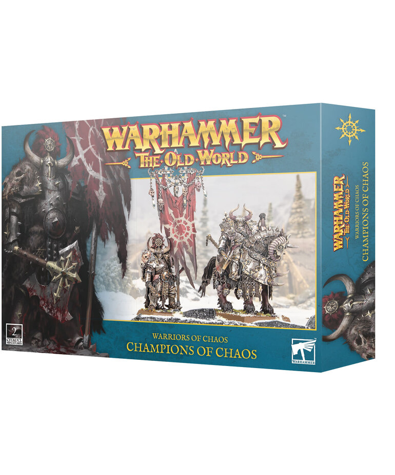Games Workshop - GAW PRESALE Warhammer: The Old World - Warriors of Chaos - Champions of Chaos 09/12/2026