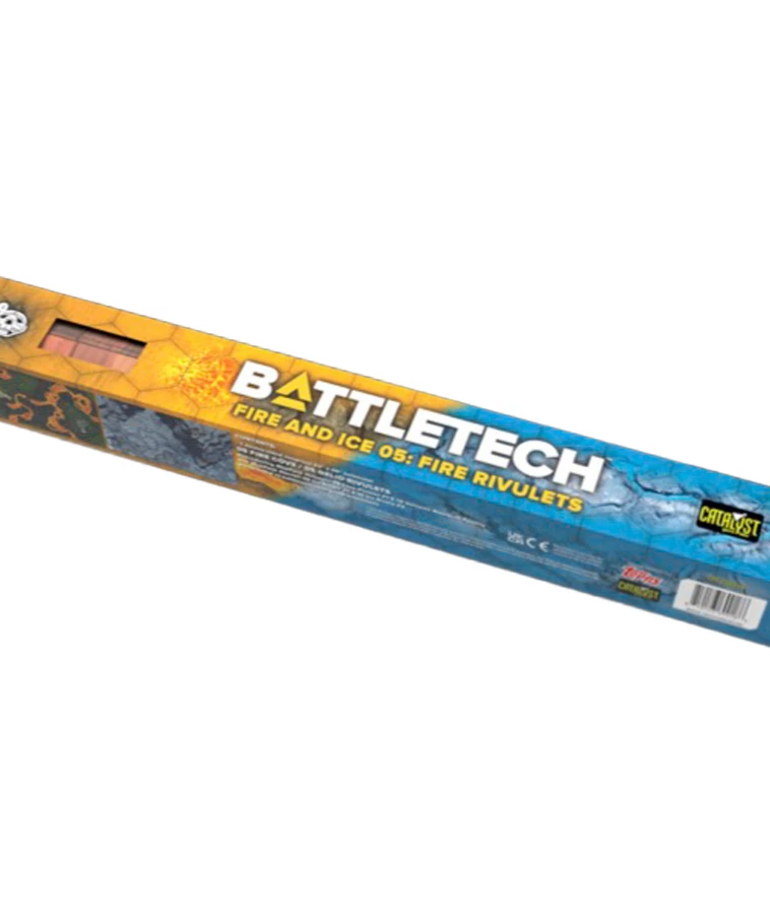 Catalyst Game Labs - CYT BattleTech - Map Pack - Fire & Ice 05 - Fire Rivulets