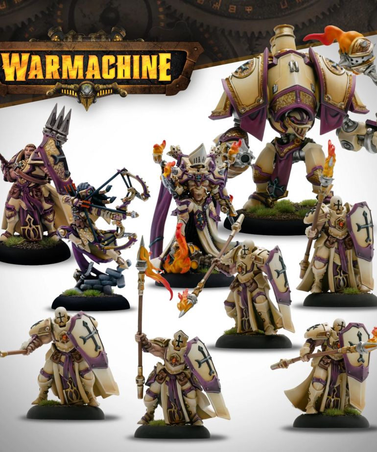Steamforged Games LTD - STE PRESALE Warmachine - Menoth Covenant of the Flame - Defenders of the Flame 10/27/2026