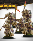Steamforged Games LTD - STE PRESALE Warmachine - Menoth Covenant of the Flame - Defenders of the Flame 10/27/2026