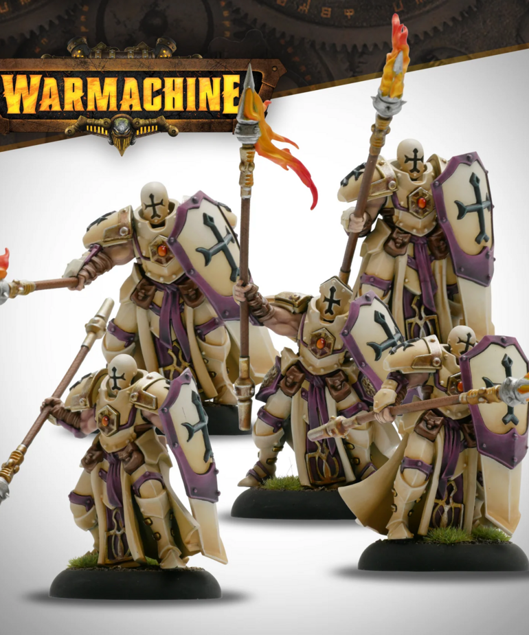 Steamforged Games LTD - STE PRESALE Warmachine - Menoth Covenant of the Flame - Defenders of the Flame 10/27/2026