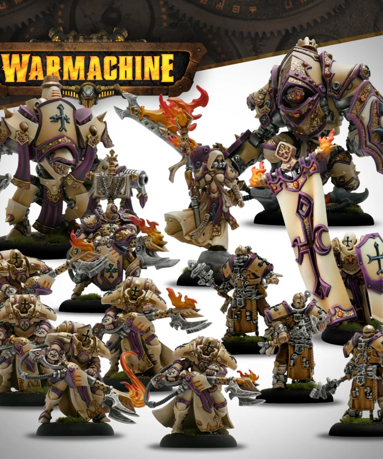 Steamforged Games LTD - STE PRESALE Warmachine - Menoth Covenant of the Flame - Scourge of the Unbeliever 11/24/2026