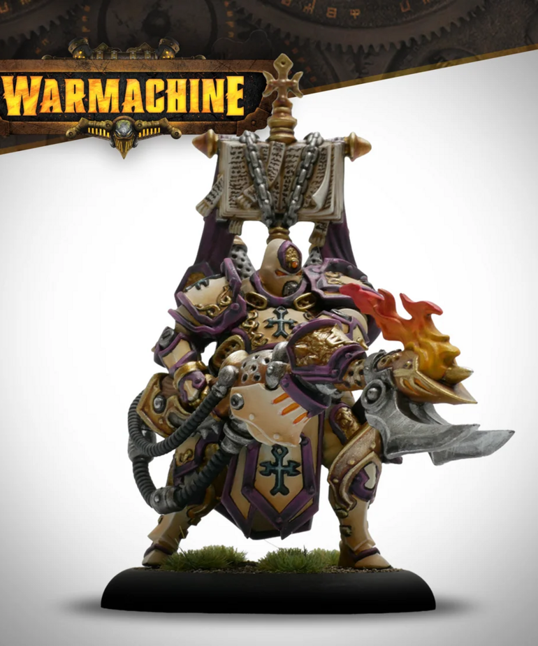 Steamforged Games LTD - STE PRESALE Warmachine - Menoth Covenant of the Flame - Scourge of the Unbeliever 11/24/2026