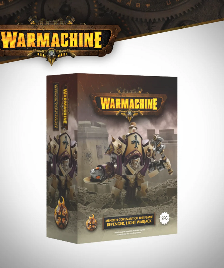 Steamforged Games LTD - STE PRESALE Warmachine - Menoth Covenant of the Flame - Revenger, Light Warjack 10/27/2026