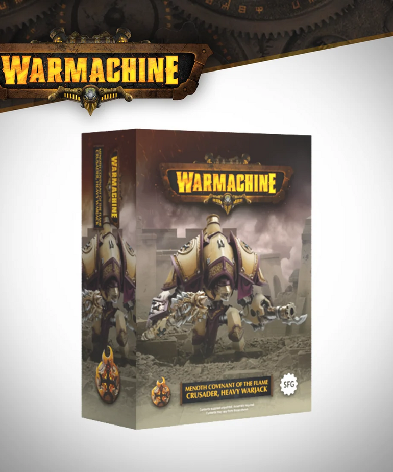 Steamforged Games LTD - STE PRESALE Warmachine - Menoth Covenant of the Flame - Crusader, Heavy Warjack 10/27/2026