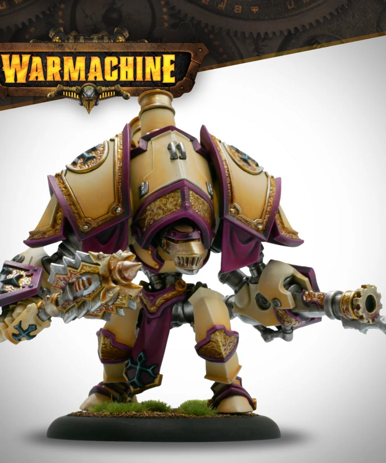 Steamforged Games LTD - STE PRESALE Warmachine - Menoth Covenant of the Flame - Crusader, Heavy Warjack 10/27/2026