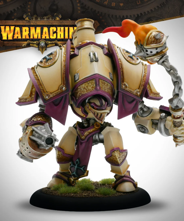 Steamforged Games LTD - STE PRESALE Warmachine - Menoth Covenant of the Flame - Crusader, Heavy Warjack 10/27/2026