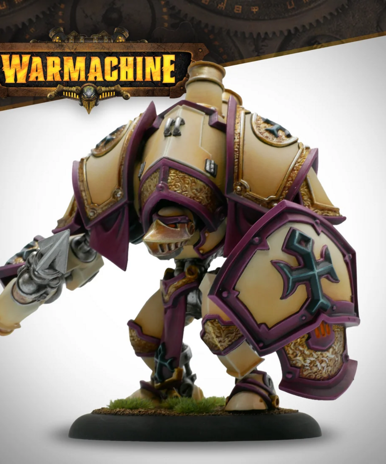 Steamforged Games LTD - STE PRESALE Warmachine - Menoth Covenant of the Flame - Crusader, Heavy Warjack 10/27/2026