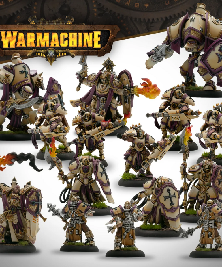 Steamforged Games LTD - STE PRESALE Warmachine - Menoth Covenant of the Flame - Bastions of Faith 11/24/2026