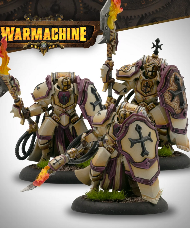 Steamforged Games LTD - STE PRESALE Warmachine - Menoth Covenant of the Flame - Bastions of Faith 11/24/2026