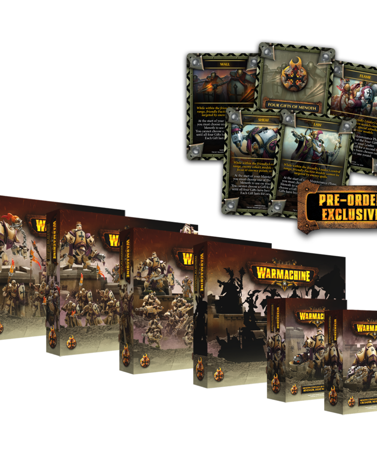 Steamforged Games LTD - STE PRESALE Warmachine - Protectorate of Menoth Covenant of the Flame Bundle Faithful Edition 10/27/2026