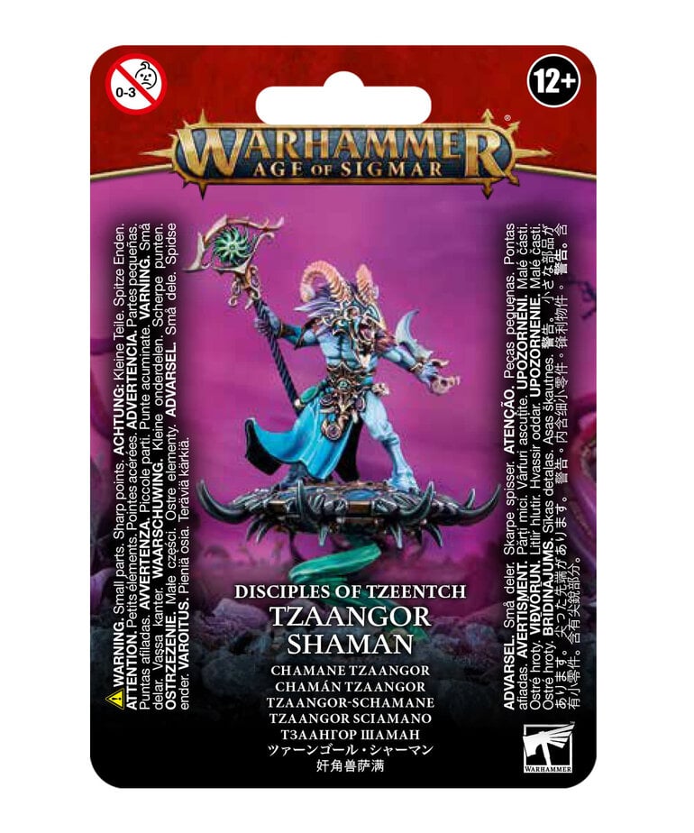 Games Workshop - GAW Warhammer: Age of Sigmar - Disciples of Tzeentch - Tzaangor Shaman