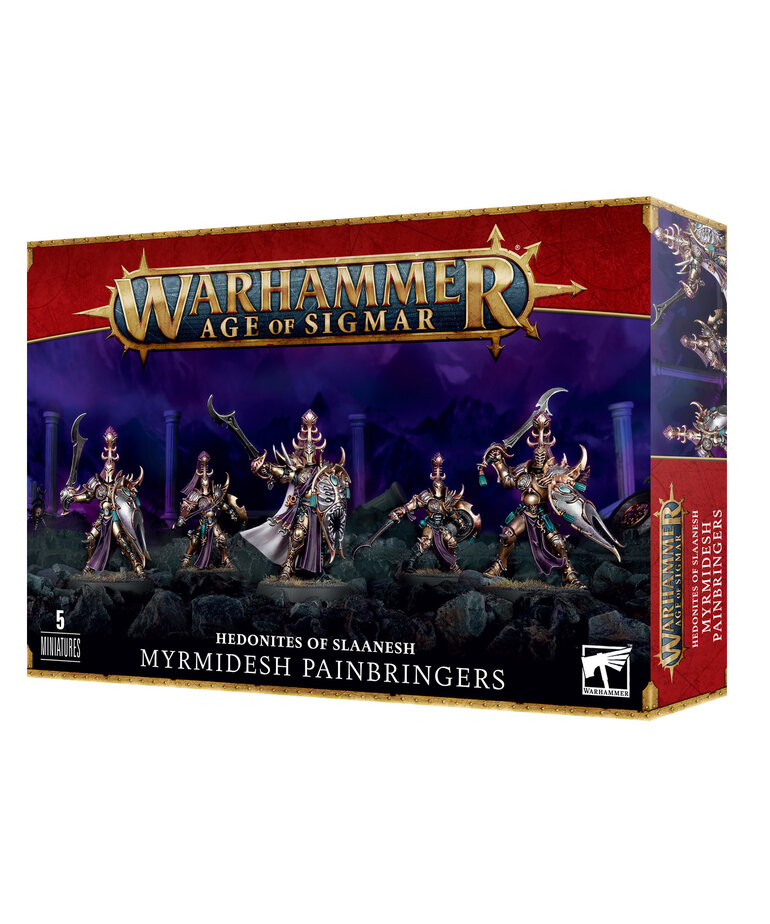 Games Workshop - GAW Warhammer: Age of Sigmar - Hedonites of Slaanesh - Myrmidesh Painbringers