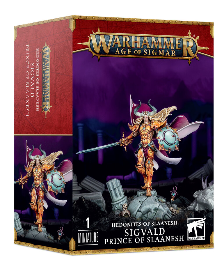 Games Workshop - GAW Warhammer: Age of Sigmar - Hedonites of Slaanesh - Sigvald, Prince of Slaanesh