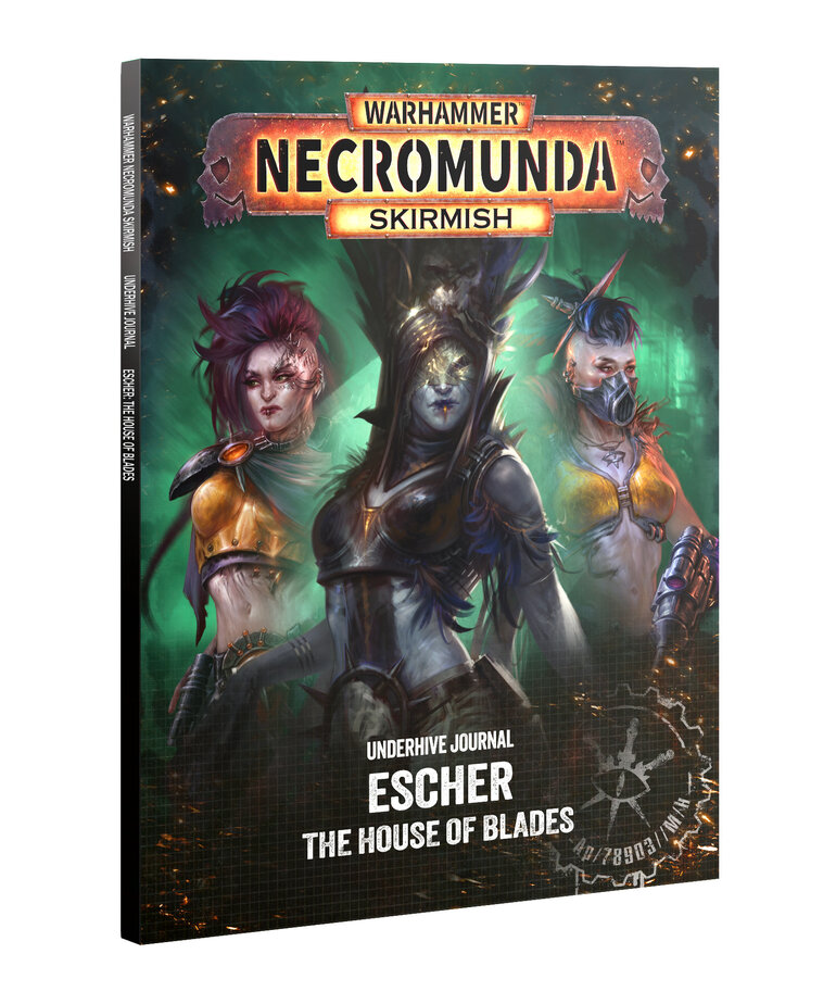 Games Workshop - GAW PRESALE Necromunda - Underhive Journal - Escher: House of Blades 09/19/2026