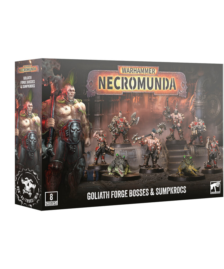 Games Workshop - GAW PRESALE Necromunda - Goliath - Forge Bosses & Sumpkrocs 09/19/2026