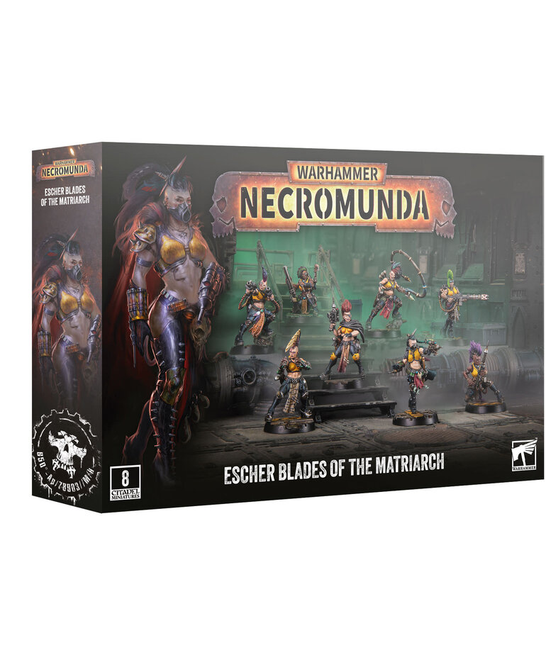 Games Workshop - GAW PRESALE Necromunda - Escher - Blades of the Matriarch 09/19/2026